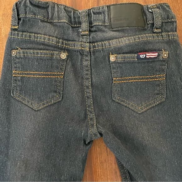 Phat Farm Boys Jeans Dark Gray Adjustable Waist Size 4 - Picture 8 of 11